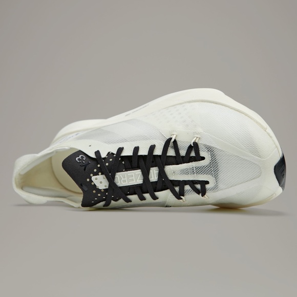 Size 9 - Adidas Y-3 Adizero Adios Pro 3 White Black Running Sneakers - Picture 3 of 11